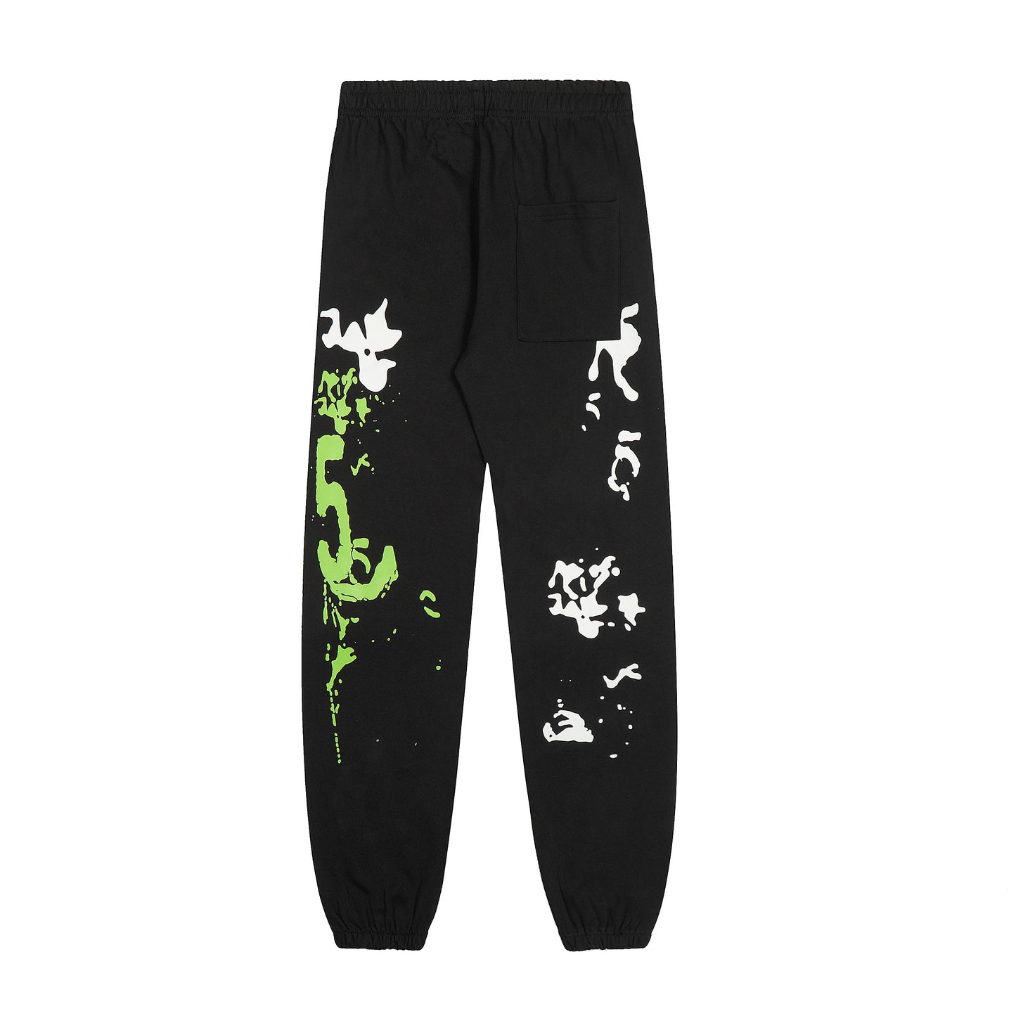 Sp5der Spe5der Web Graphic Hoodie Black Green pants