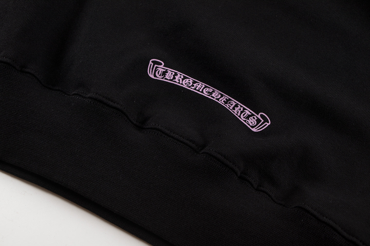 Chrome Hearts x Comme des Garçons Hoodie – Black/Pink (Rare Collab)