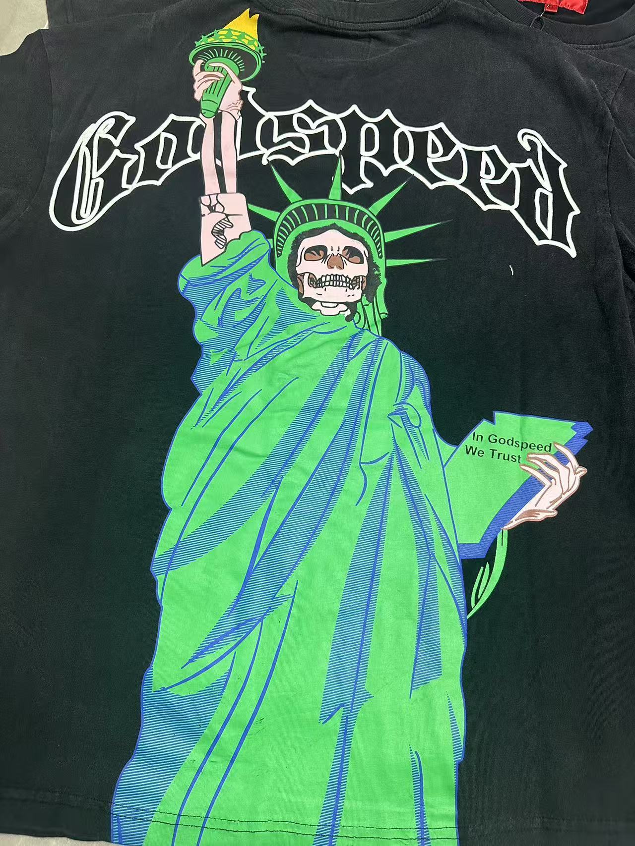Godspeed Liberty Skull Tee