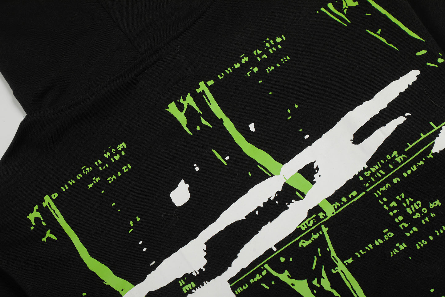 Sp5der Spe5der Web Graphic Hoodie Black Green Streetwear