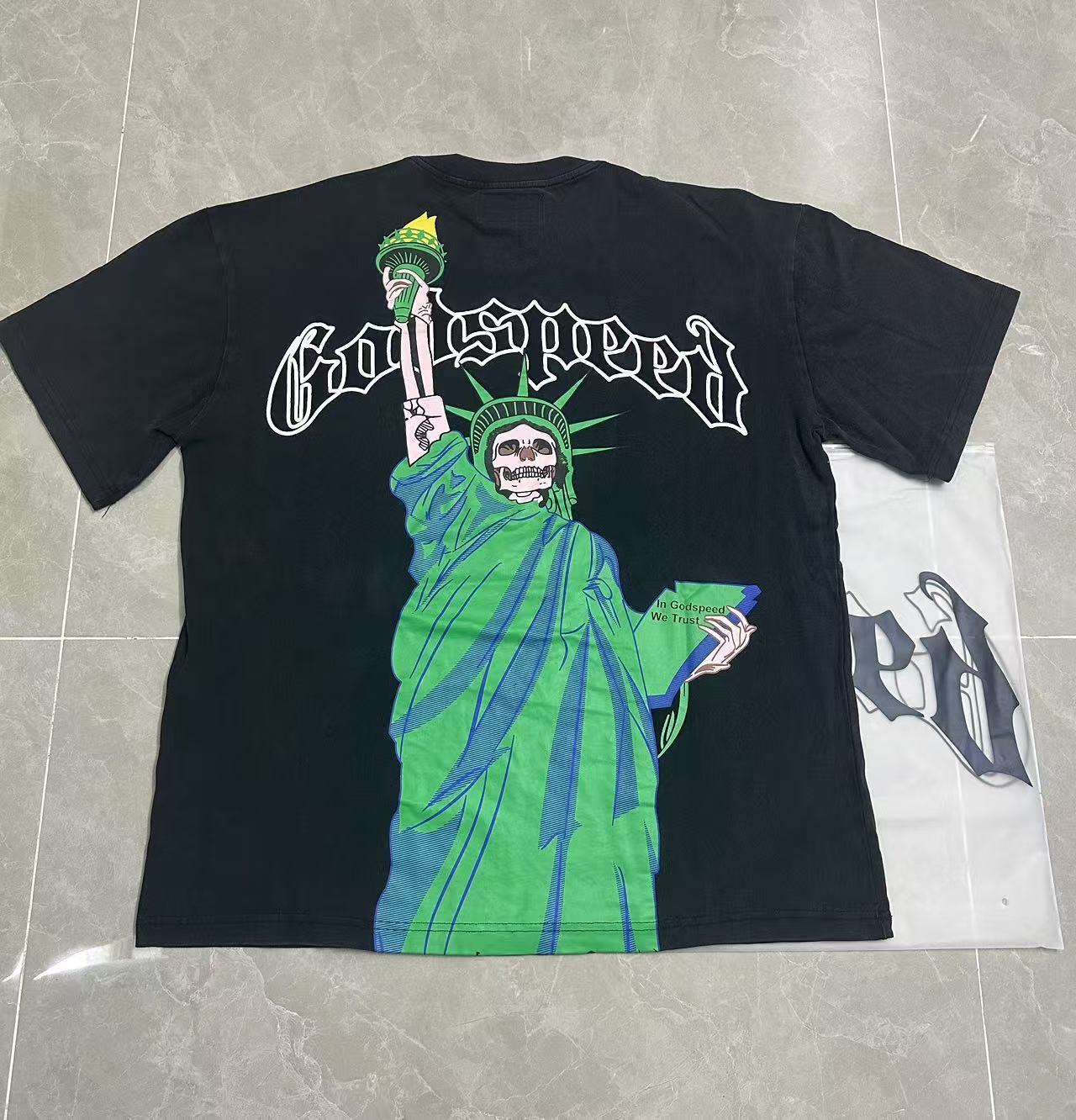 Godspeed Liberty Skull Tee