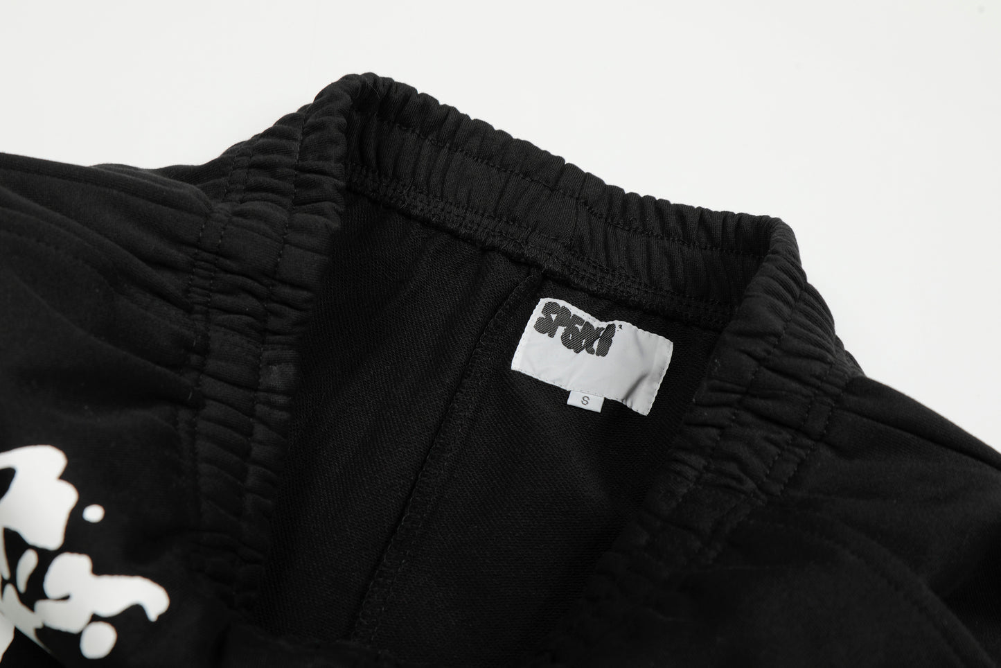 Sp5der Spe5der Web Graphic Hoodie Black Green pants