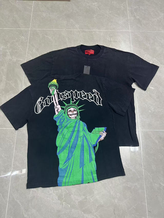 Godspeed Liberty Skull Tee