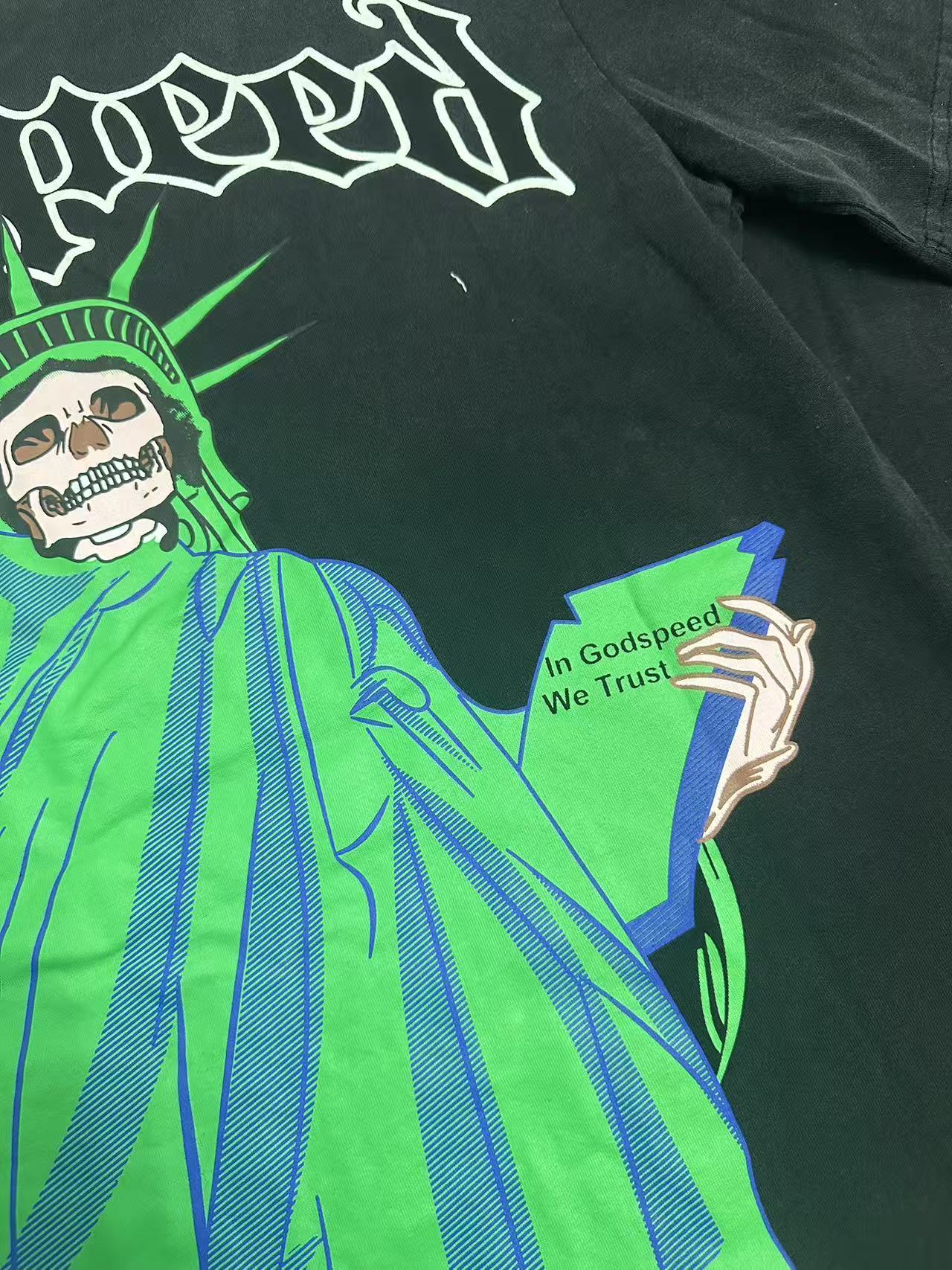 Godspeed Liberty Skull Tee